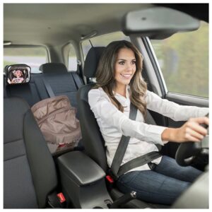 Espejo Retrovisor Xl Ajustable De Auto Bebé Niños Seguridad - LhuaStore