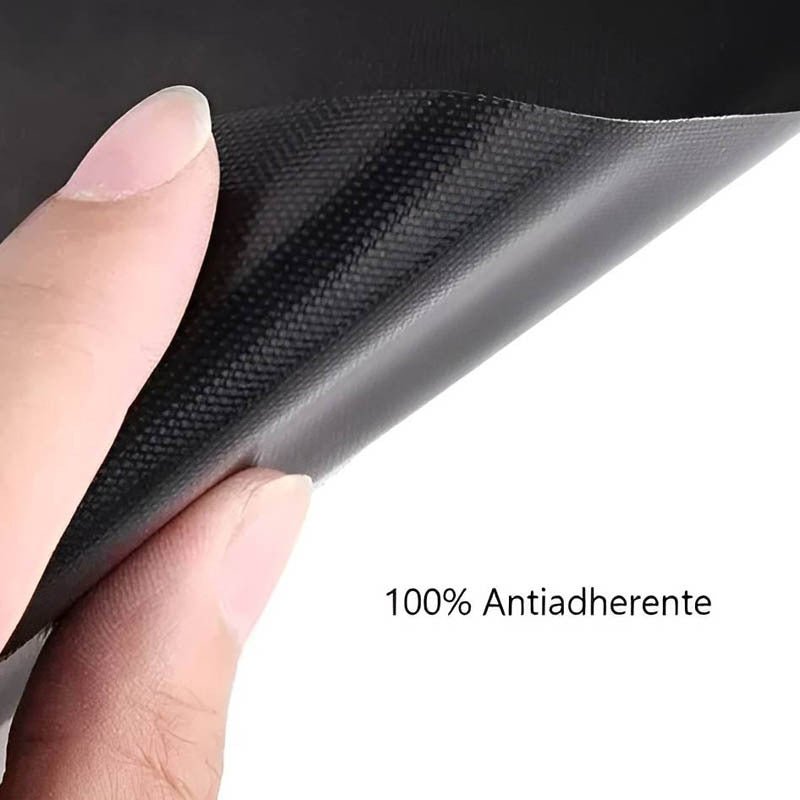 Lámina Antiadherente Teflón Mat De Parrilla Asado Y Horno