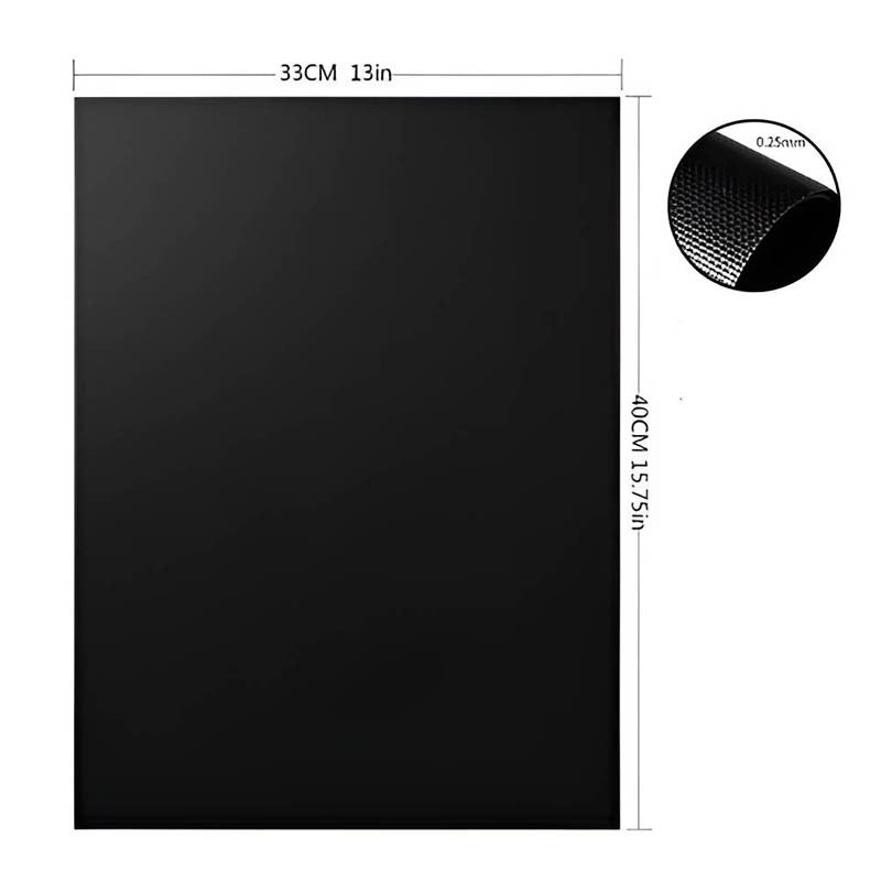 Lámina Antiadherente Teflón Mat De Parrilla Asado Y Horno