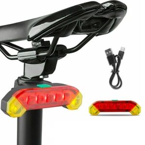 Luz Led Para Bicicleta Ld-228 Trasera Recargable Usb Ipx6