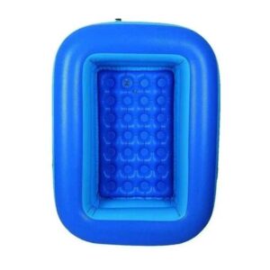 Piscina Inflable 1.2mts Rectangular Fondo Acolchada Colores