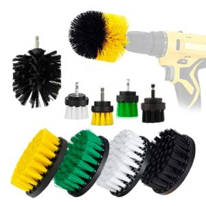 Set 10 Cepillos De Limpieza Para Taladro Auto Hogar Tapiz