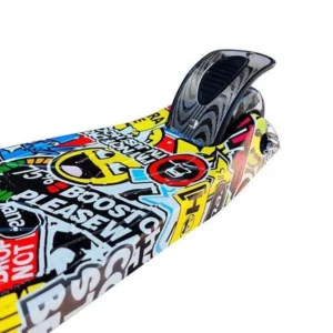 Scooter Monopatin Rupu Cartoons Niños Regulable Rueda Led