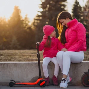 Scooter Monopatin Rupu Dulces Niñas Regulable Ruedas Led